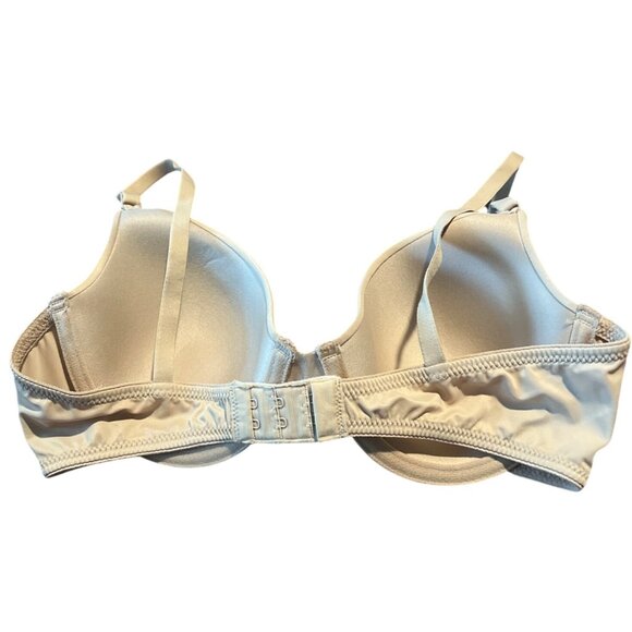 Maidenform Womens Beige Underwire Bra 34C Nylon & Elastane Made In Vietnam - Picture 5 of 6
